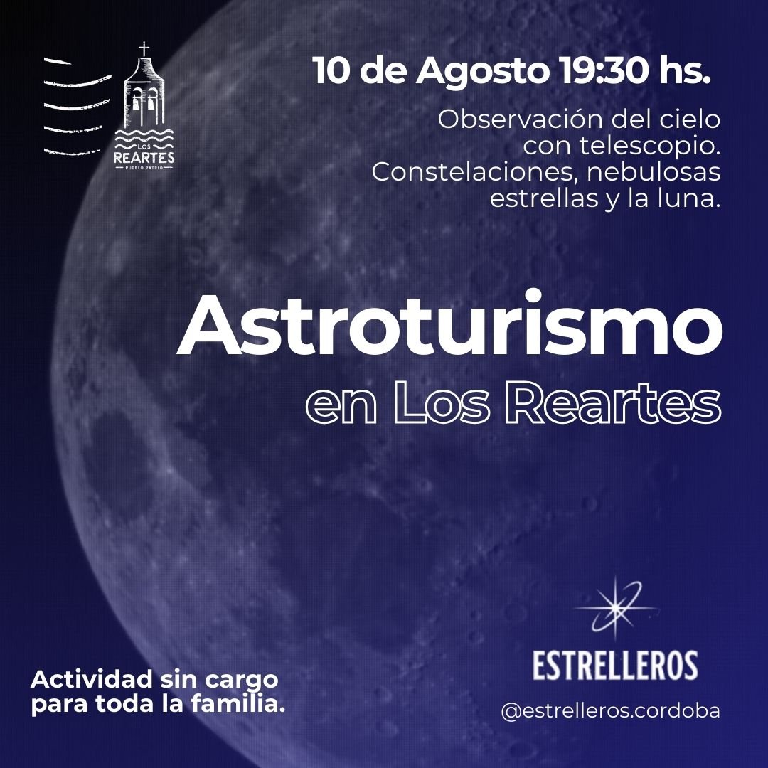 Astroturismo en Los Reartes