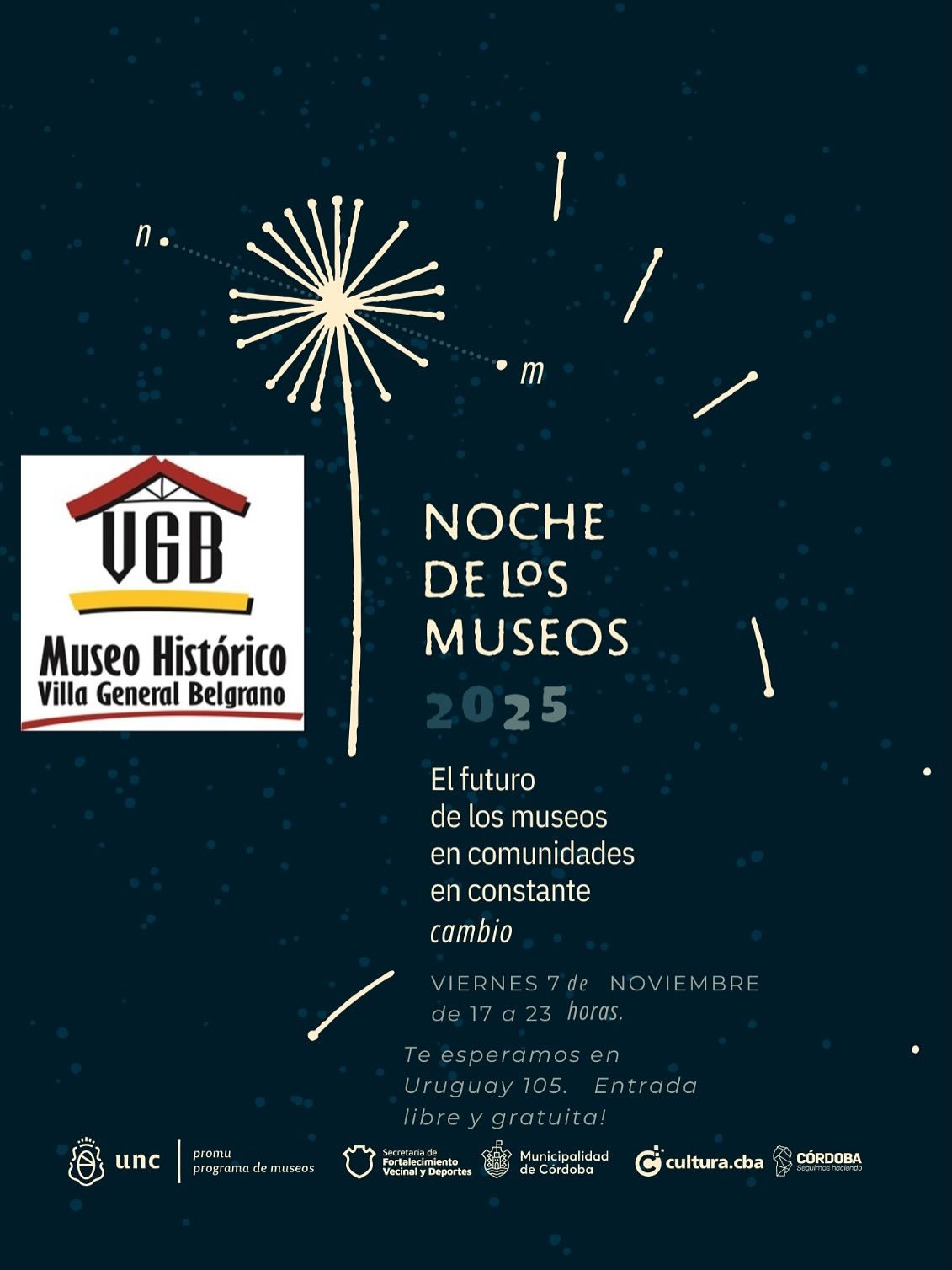 Noche de los Museos 2025 - Villa General Belgrano