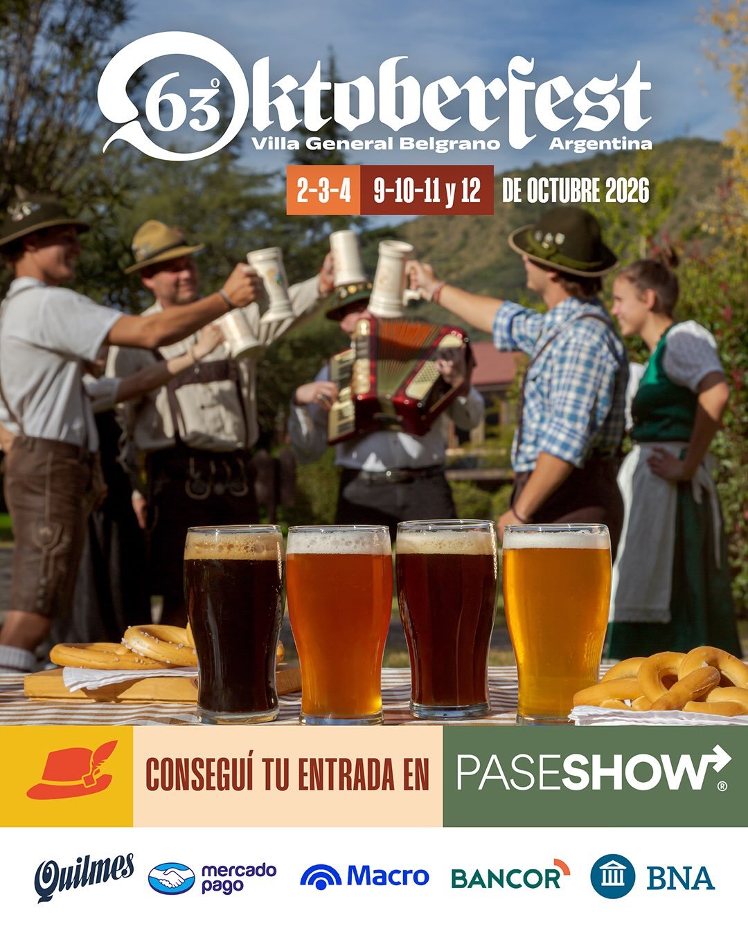 63° OKTOBERFEST - Villa General Belgrano