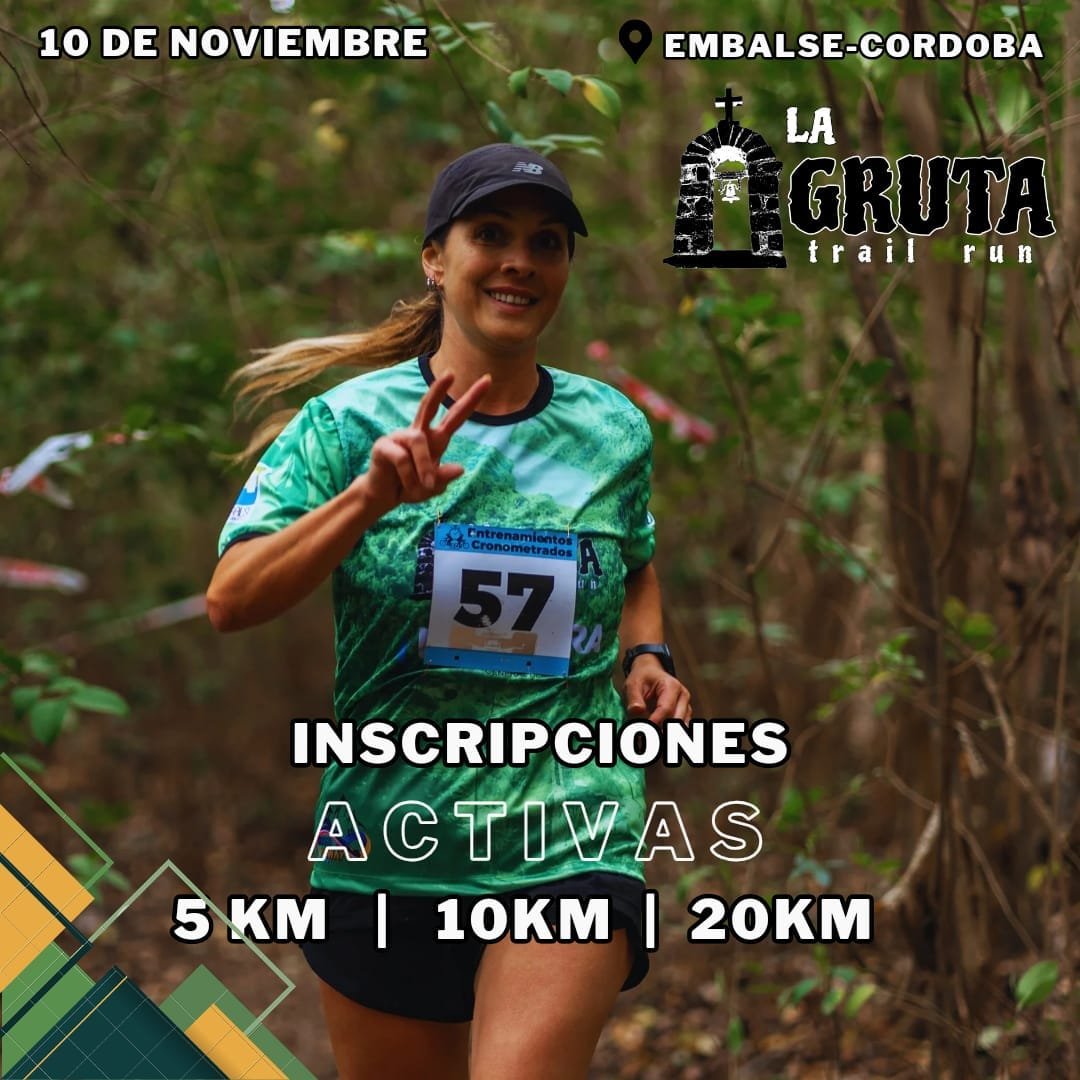 LA GRUTA -Trail Run - Embalse